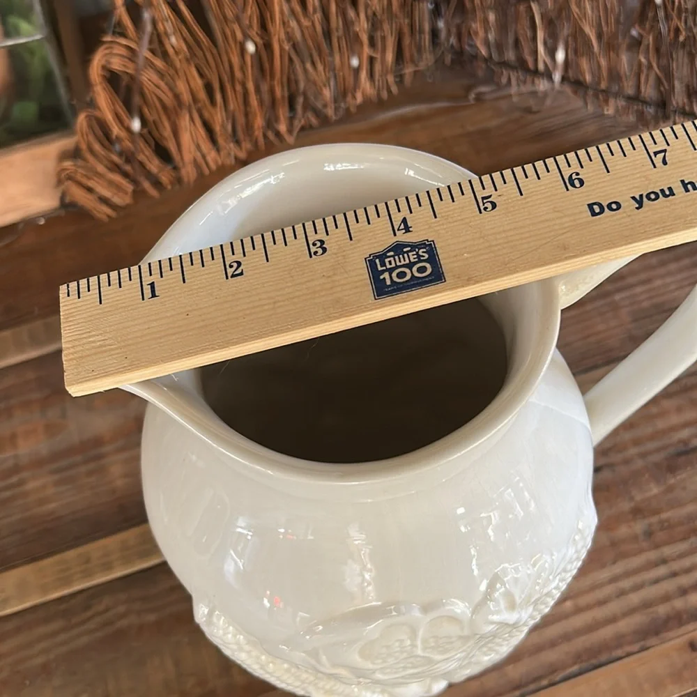Williams Sonoma Harvest Ceramic Pitcher